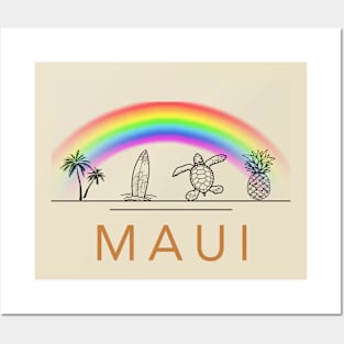 Iconic Maui Posters and Art